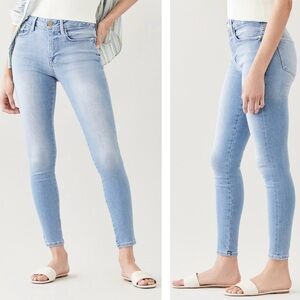 NWT FRAME Le One Skinny Jeans in Caspio Size 2